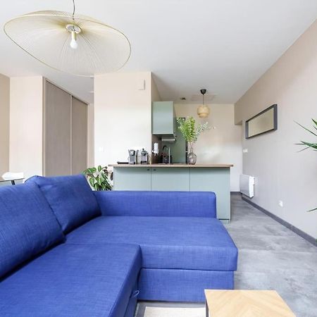 Appartement Lumineux Avec Cour Шомон Екстер'єр фото